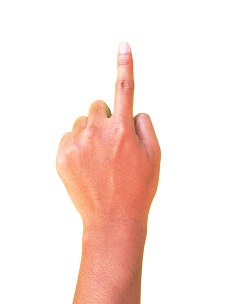 Символ жеста номер один
 - Фото, изображение