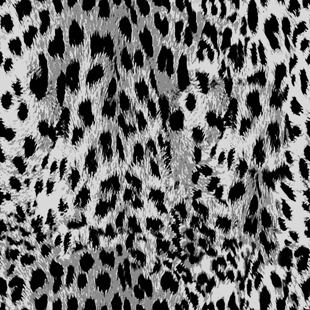 leopard fur texture skin seamless pattern design - Photo, Image