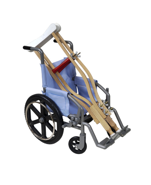Crutches and Wheelchair - Foto, Imagem