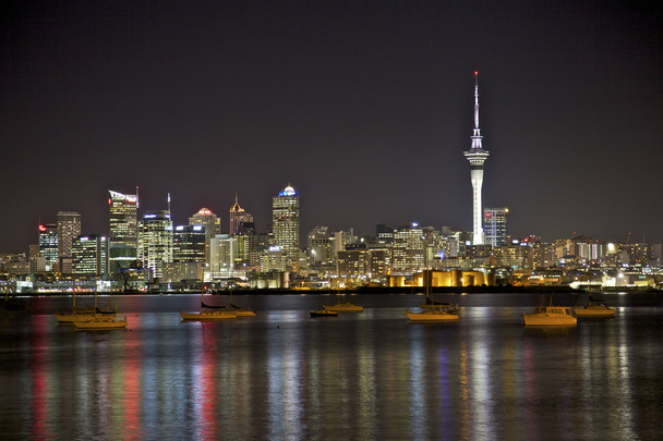 skyline van Auckland - Foto, afbeelding