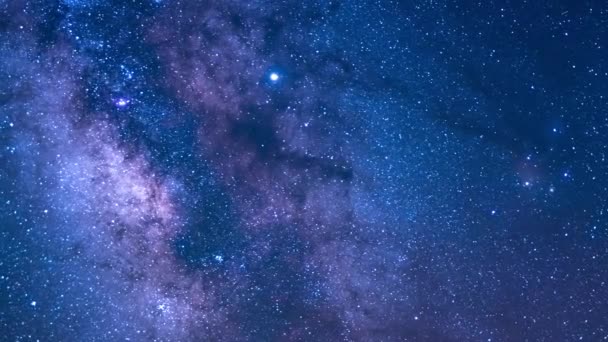 Γαλαξίας South Sky 50mm Aquarids Meteor Shower 2019 Galaxy Core - Πλάνα, βίντεο