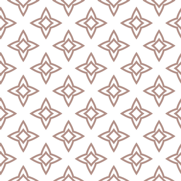patrón ornamental geométrico sin costuras. fondo abstracto. - Vector, Imagen