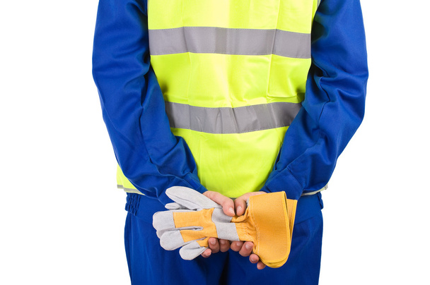 Blue collar worker. - Photo, Image