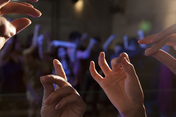 Hands in nightclub - Photo, Image