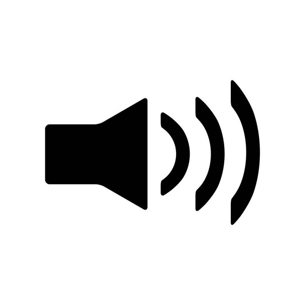 Audio de sonido encendido y silenciar icono Vector Diseño Plantilla Ilustración
 - Vector, imagen