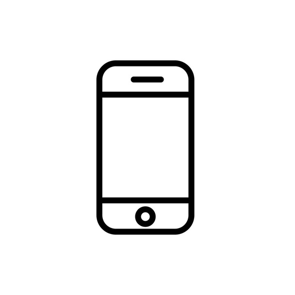 スマートフォン、携帯電話のアイコンデザインベクトルテンプレートとイラスト - ベクター画像