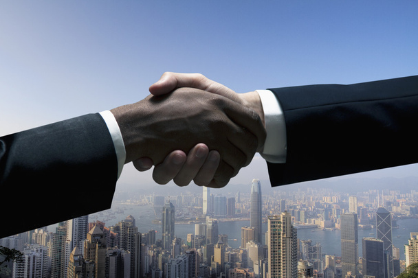 Businessmen shaking hands - Photo, Image