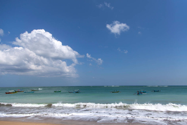 Spiaggia di Kuta, Lombok, Indonesia, Asia. - Foto, immagini