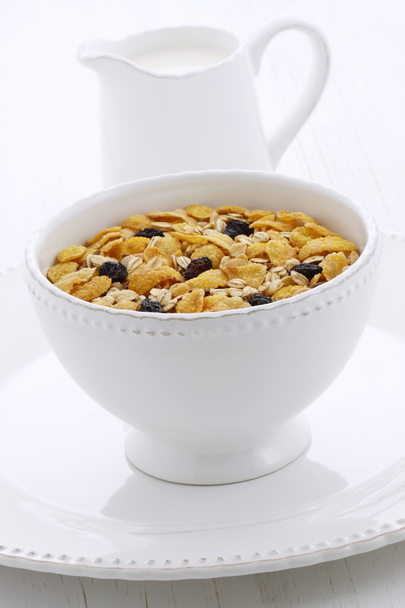 Deliziosi e sani cereali muesli
 - Foto, immagini
