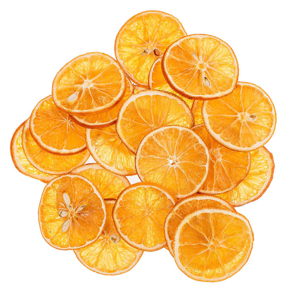 Close-up of fruit . Dried citrus . High-quality photos - Foto, Imagen