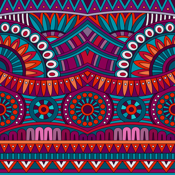 Abstract vector tribal ethnic background seamless pattern - Vector, Image