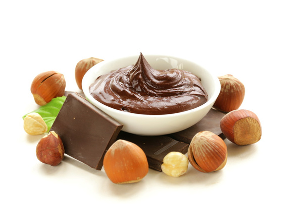Sweet chocolate hazelnut spread - Photo, Image