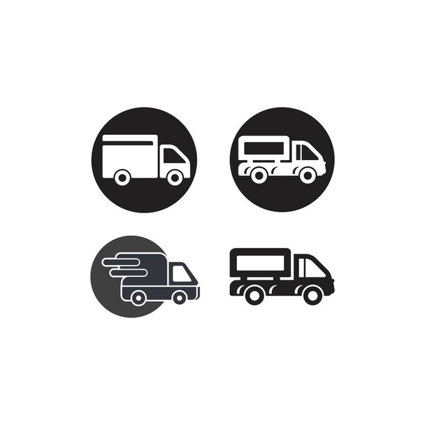 fast delivery logo icon vector design - Vector, Image