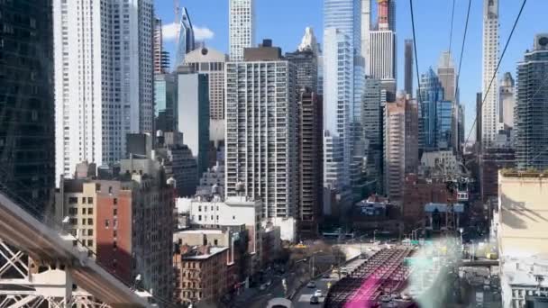 metraje del centro de Manhattan, Nueva York - Metraje, vídeo