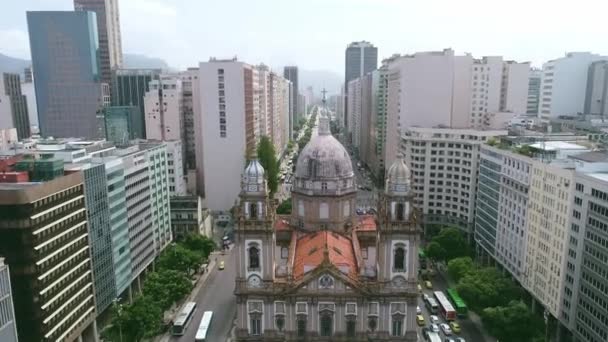 Aerial view of Rio de Janeiro, Brazil. - Πλάνα, βίντεο