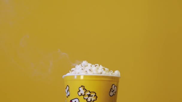 Вид на горячий попкорн
 - Кадры, видео