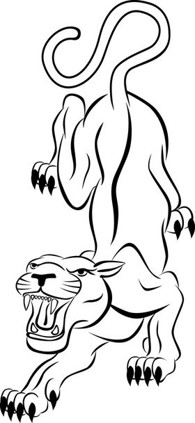 tatouage de tigre
 - Vecteur, image