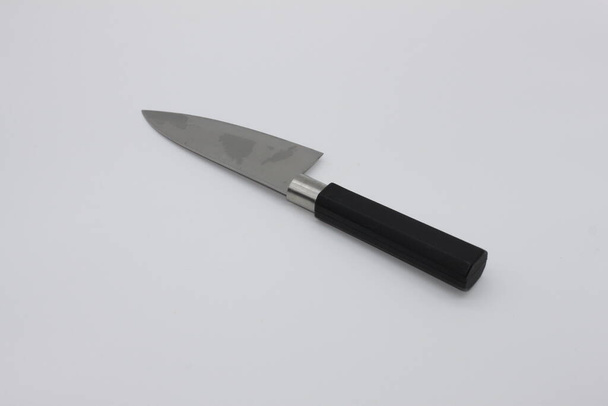 cuchillo de cocina profesional sobre fondo blanco
 - Foto, Imagen