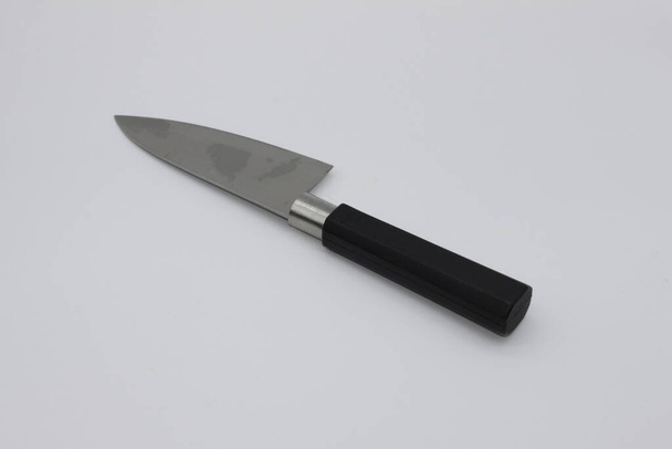cuchillo de cocina profesional sobre fondo blanco
 - Foto, Imagen