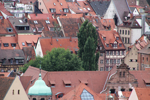 Patrimonio architettonico nel centro storico di Norimberga
 - Foto, immagini