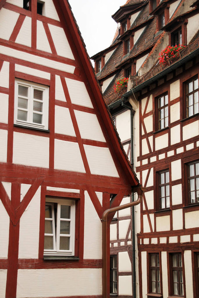Patrimonio architettonico nel centro storico di Norimberga
 - Foto, immagini