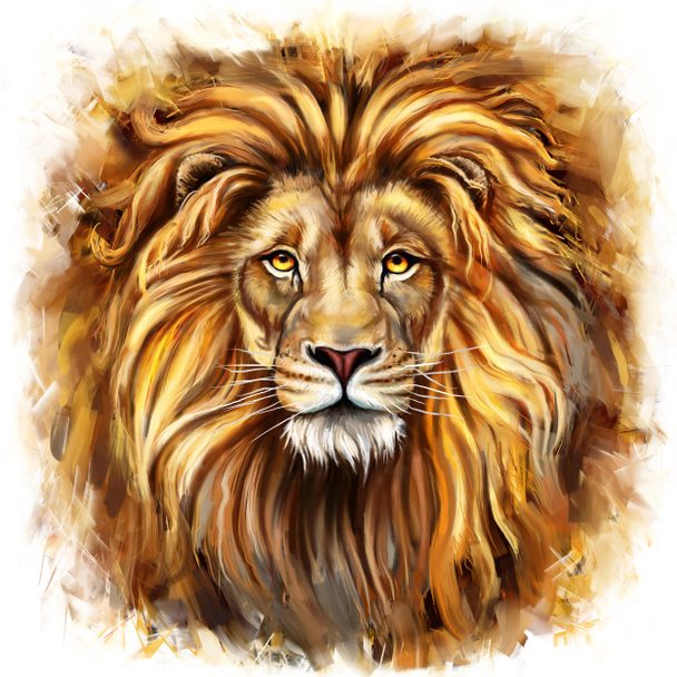 Rey león Aslan
 - Foto, Imagen
