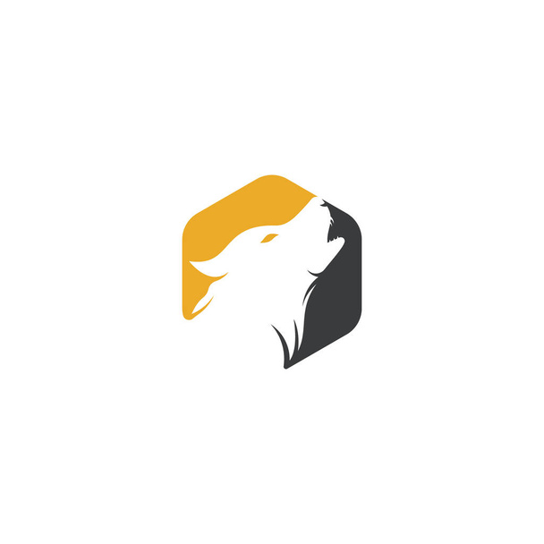 Wolf Logo Design. Moderní profesionální design loga vlka. Vektor loga Wolf head - Vektor, obrázek