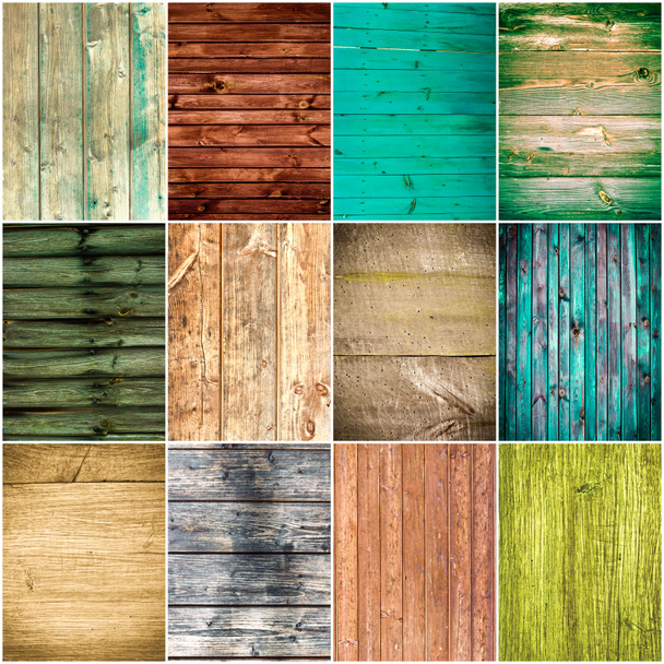 Colección de fondos de textura de madera
 - Foto, imagen
