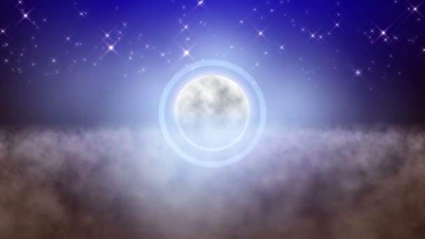 luna llena de sueños sobre las nubes
 - Imágenes, Vídeo