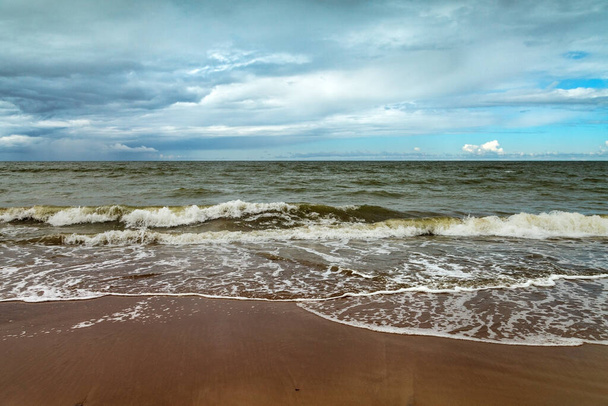 Вид на естественное побережье Балтийского моря
. - Фото, изображение