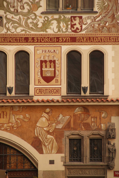 Stadtbild in der Prager Altstadt - Foto, Bild