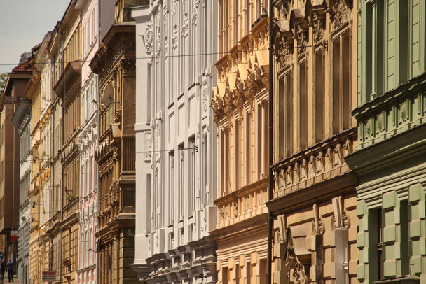 Patrimonio arquitectónico en la ciudad de Praga
 - Foto, Imagen