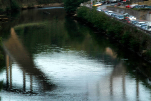 Вид на реку Бильбао - Фото, изображение