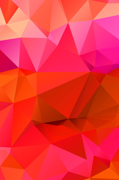abstraktní červená geometrické pozadí pro design - Vektor, obrázek