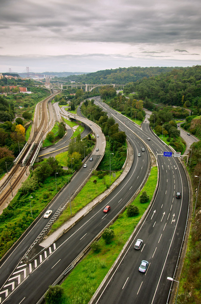 Roads Top View - Photo, Image