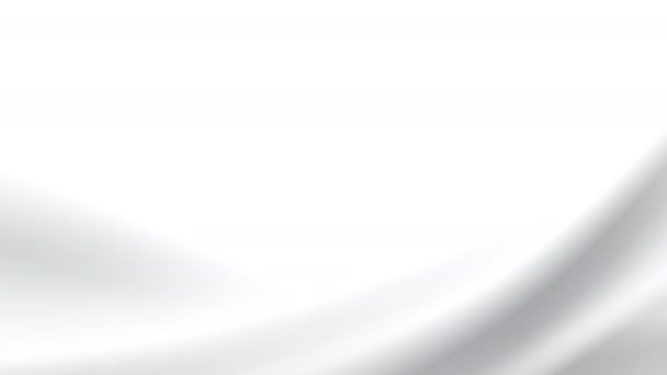 4k abstrait blanc moderne courbe de ligne de forme fond blanc sans couture. Motion Graphic tissu décoration background.Space pour votre texte. Design créatif bannière de couverture d'entreprise. Surface minimale.Footage vidéo
 - Séquence, vidéo
