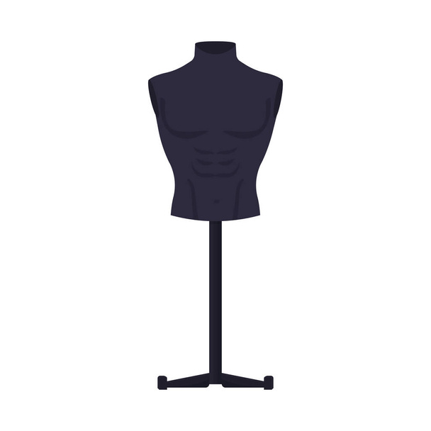 Isolated object of dummy and bust icon. Web element of dummy and female vector icon for stock. - Вектор,изображение