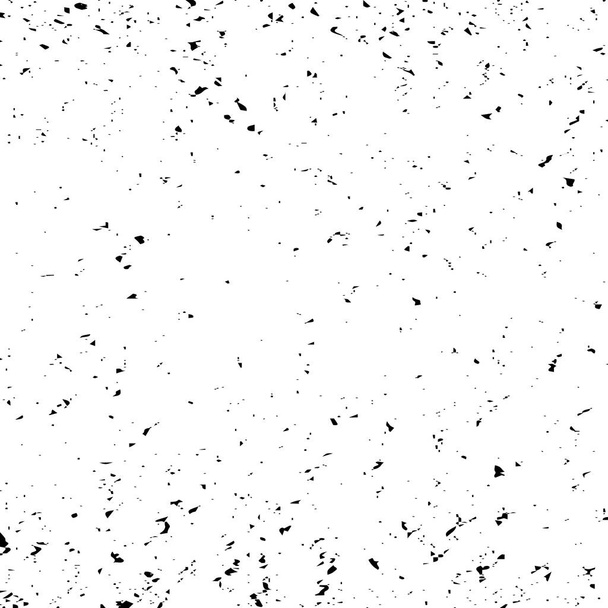 Grunge distress texture.Vector abstract background.Black and white pattern - Vector, Image
