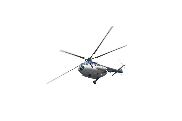 Helicóptero en vuelo
 - Foto, imagen