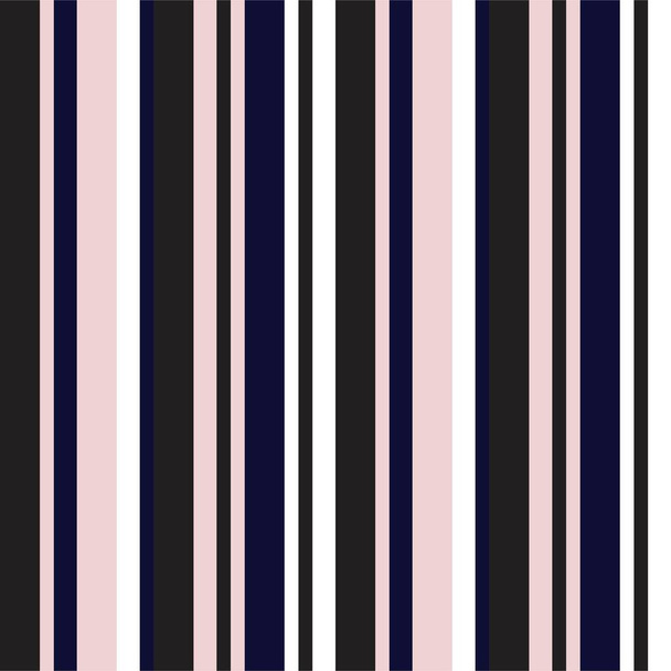 Pink vertical striped seamless pattern background suitable for fashion textiles, graphics - Vector, Image