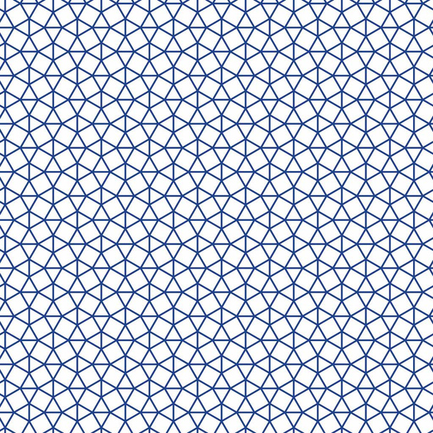 Vektor nahtlose Muster. Geometrischer Hintergrund mit Rauten und Knoten. Abstraktes geometrisches Muster. - Vektor, Bild