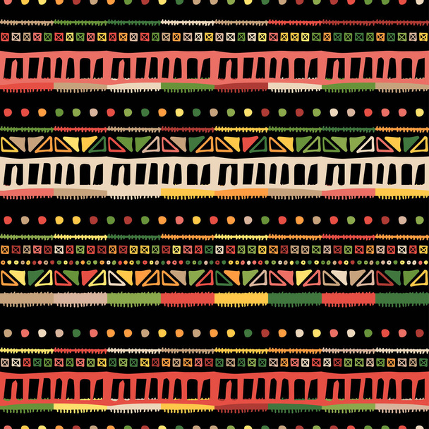 Ethnic seamless in native style. Vector pattern - Vector, Image