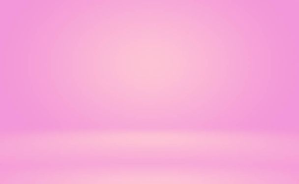 Αφηρημένη κενή ομαλή φως ροζ στούντιο δωμάτιο φόντο, Χρησιμοποιήστε ως μοντάζ για την οθόνη του προϊόντος, banner, πρότυπο. - Φωτογραφία, εικόνα