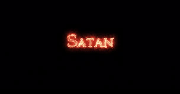 Satanás escreveu com fogo. Loop - Filmagem, Vídeo