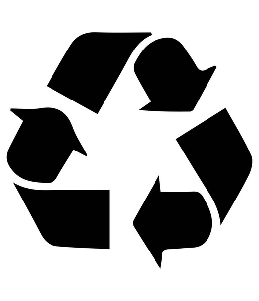 リサイクルの再利用はお金とエネルギーを節約 - ベクター画像