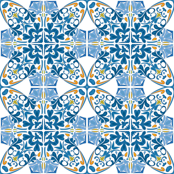 Portuguese tiles - Vector, Image