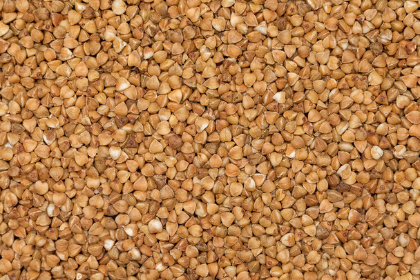 A close up of a raw buckwheat - Foto, Imagen