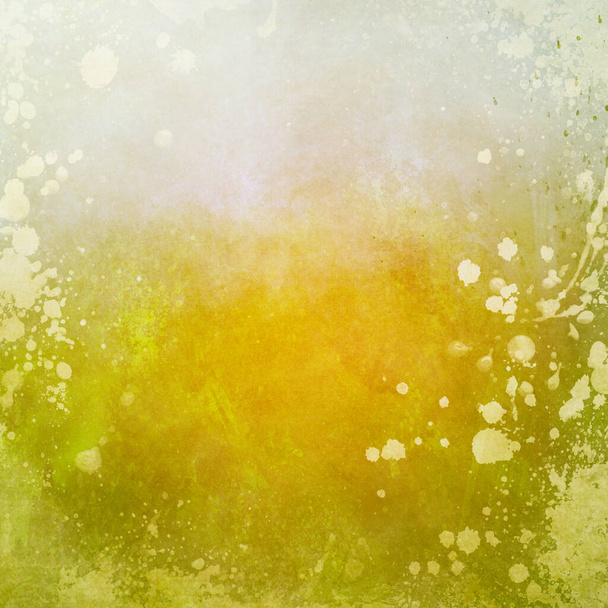 grunge green background with splatters  - Foto, Imagen