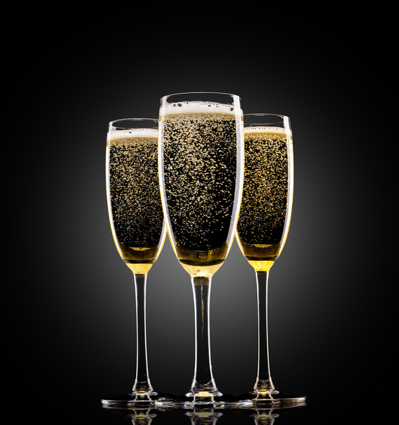 Glasses of champagne - Foto, imagen