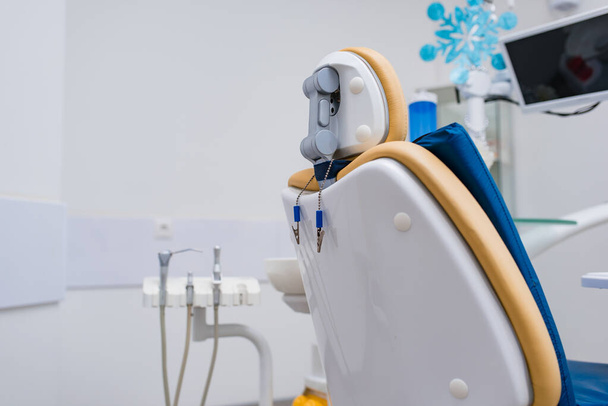 dental ordination cabinet closeup chair modern clinic - Foto, Bild
